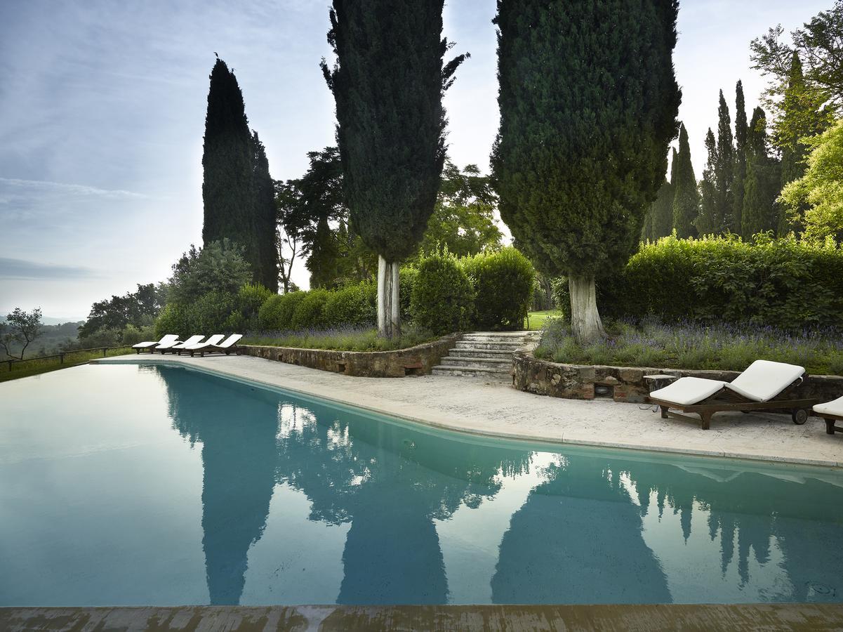 Vila Borgo Lucignanello Bandini San Giovanni dʼAsso Exteriér fotografie