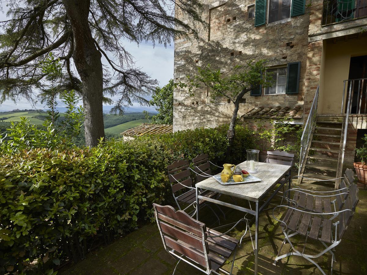 Vila Borgo Lucignanello Bandini San Giovanni dʼAsso Exteriér fotografie