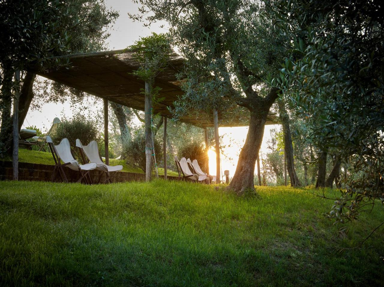 Vila Borgo Lucignanello Bandini San Giovanni dʼAsso Exteriér fotografie
