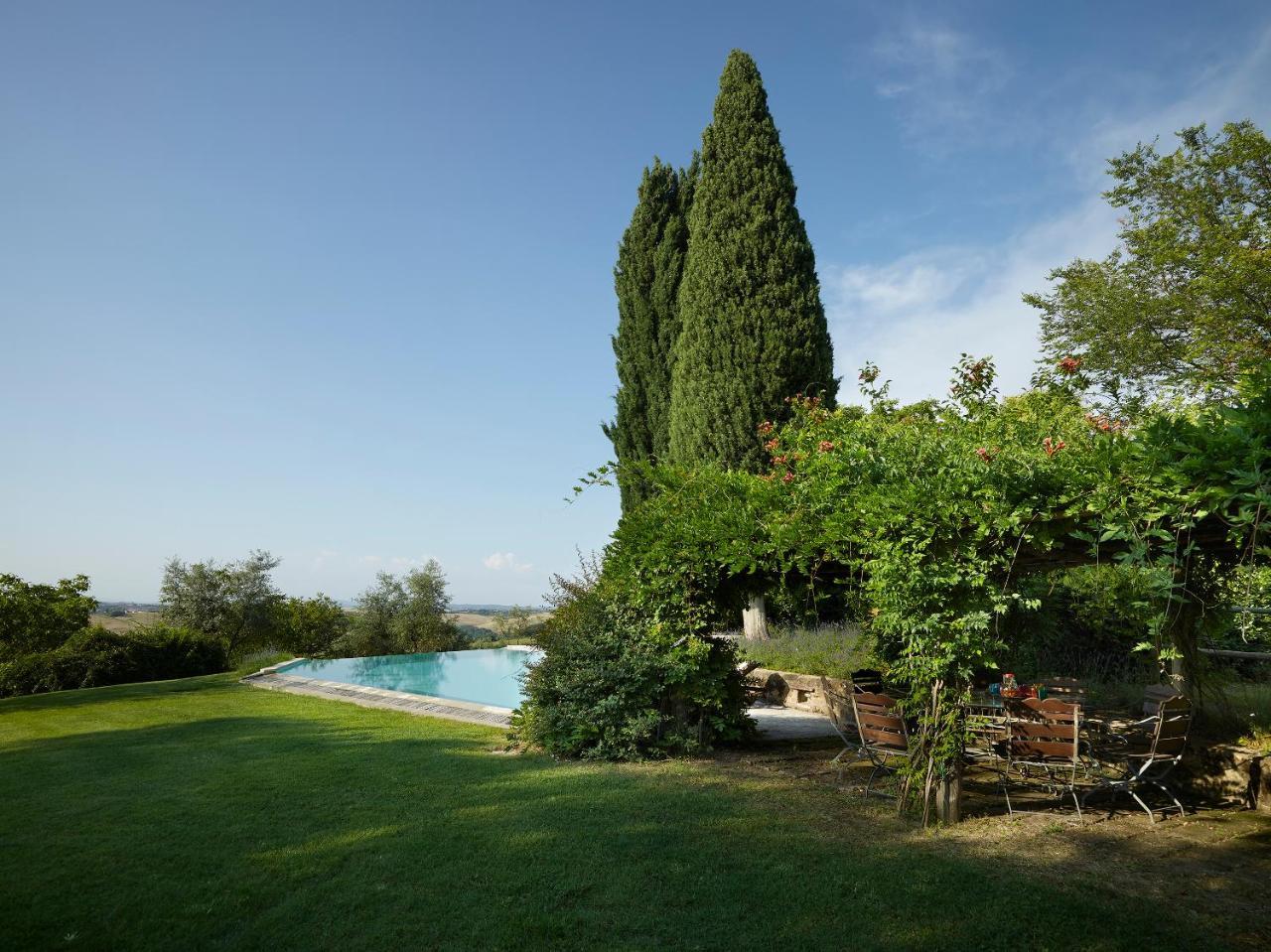 Vila Borgo Lucignanello Bandini San Giovanni dʼAsso Exteriér fotografie