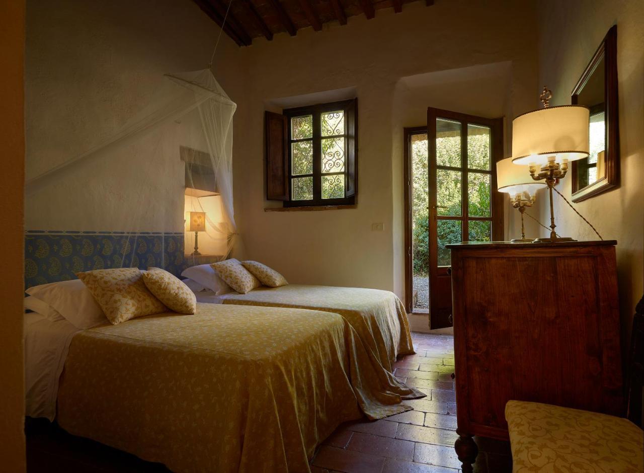 Vila Borgo Lucignanello Bandini San Giovanni dʼAsso Exteriér fotografie