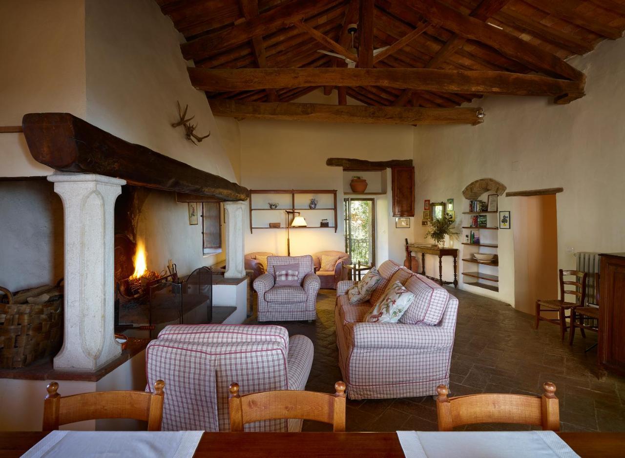 Vila Borgo Lucignanello Bandini San Giovanni dʼAsso Exteriér fotografie