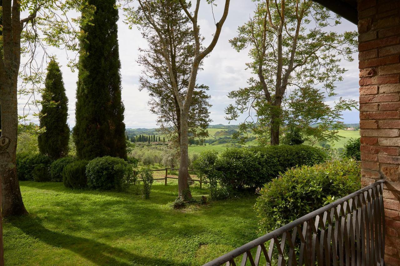 Vila Borgo Lucignanello Bandini San Giovanni dʼAsso Exteriér fotografie