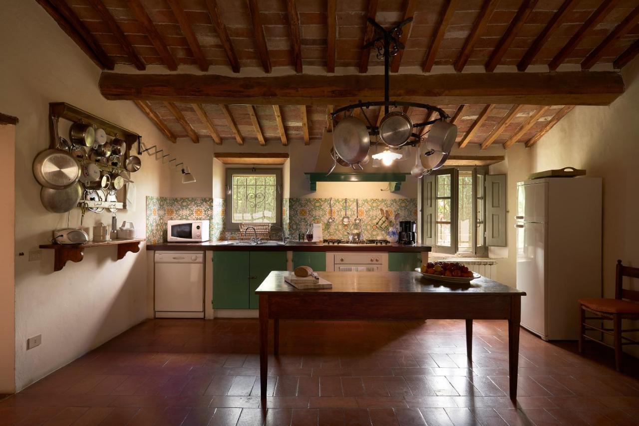 Vila Borgo Lucignanello Bandini San Giovanni dʼAsso Exteriér fotografie