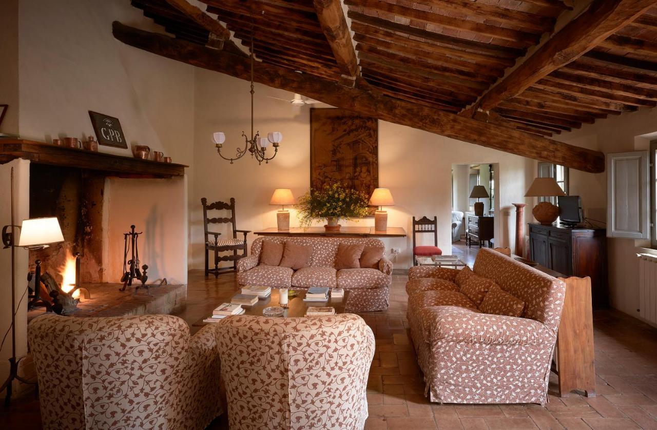 Vila Borgo Lucignanello Bandini San Giovanni dʼAsso Exteriér fotografie