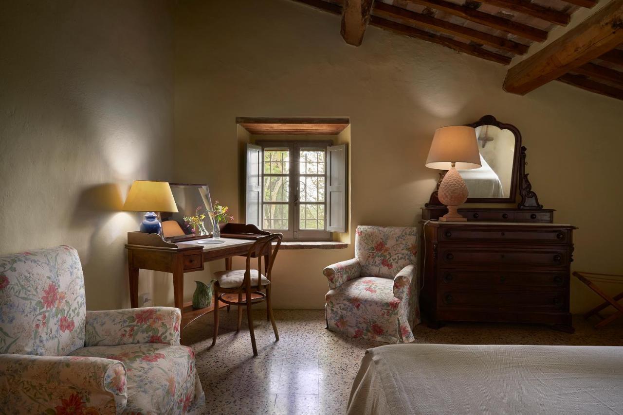 Vila Borgo Lucignanello Bandini San Giovanni dʼAsso Exteriér fotografie