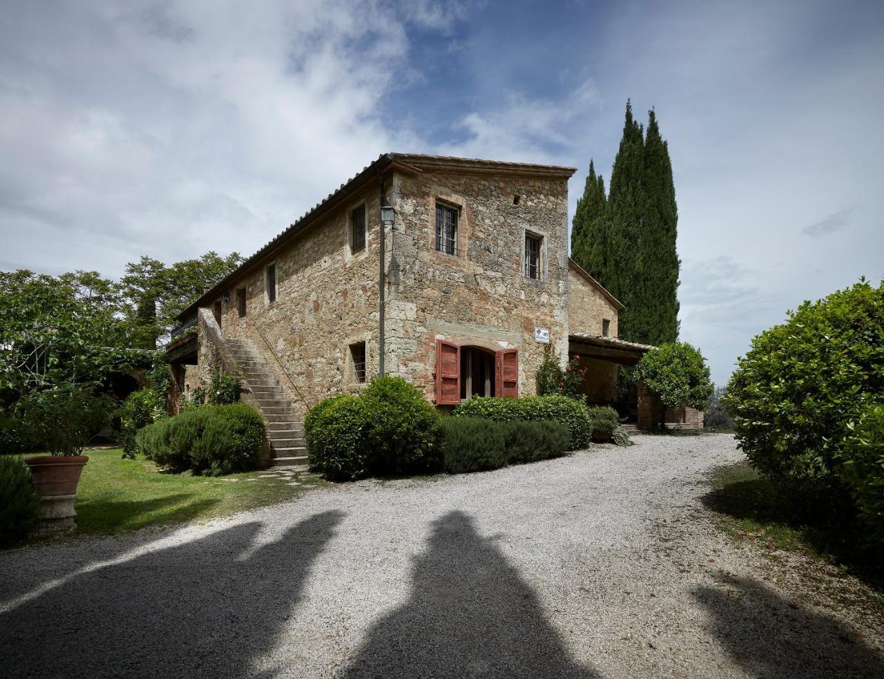 Vila Borgo Lucignanello Bandini San Giovanni dʼAsso Exteriér fotografie