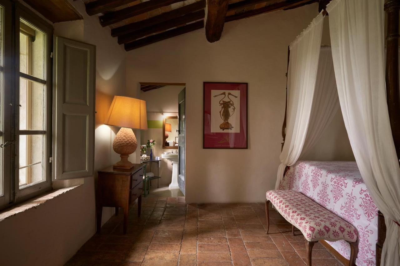 Vila Borgo Lucignanello Bandini San Giovanni dʼAsso Exteriér fotografie