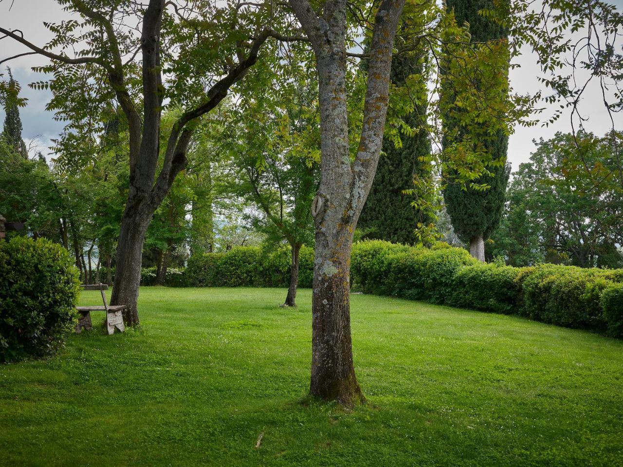 Vila Borgo Lucignanello Bandini San Giovanni dʼAsso Exteriér fotografie