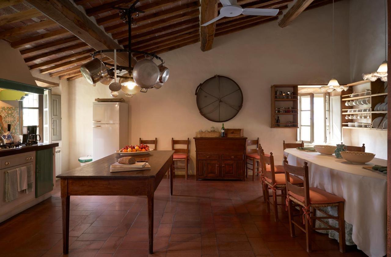 Vila Borgo Lucignanello Bandini San Giovanni dʼAsso Exteriér fotografie