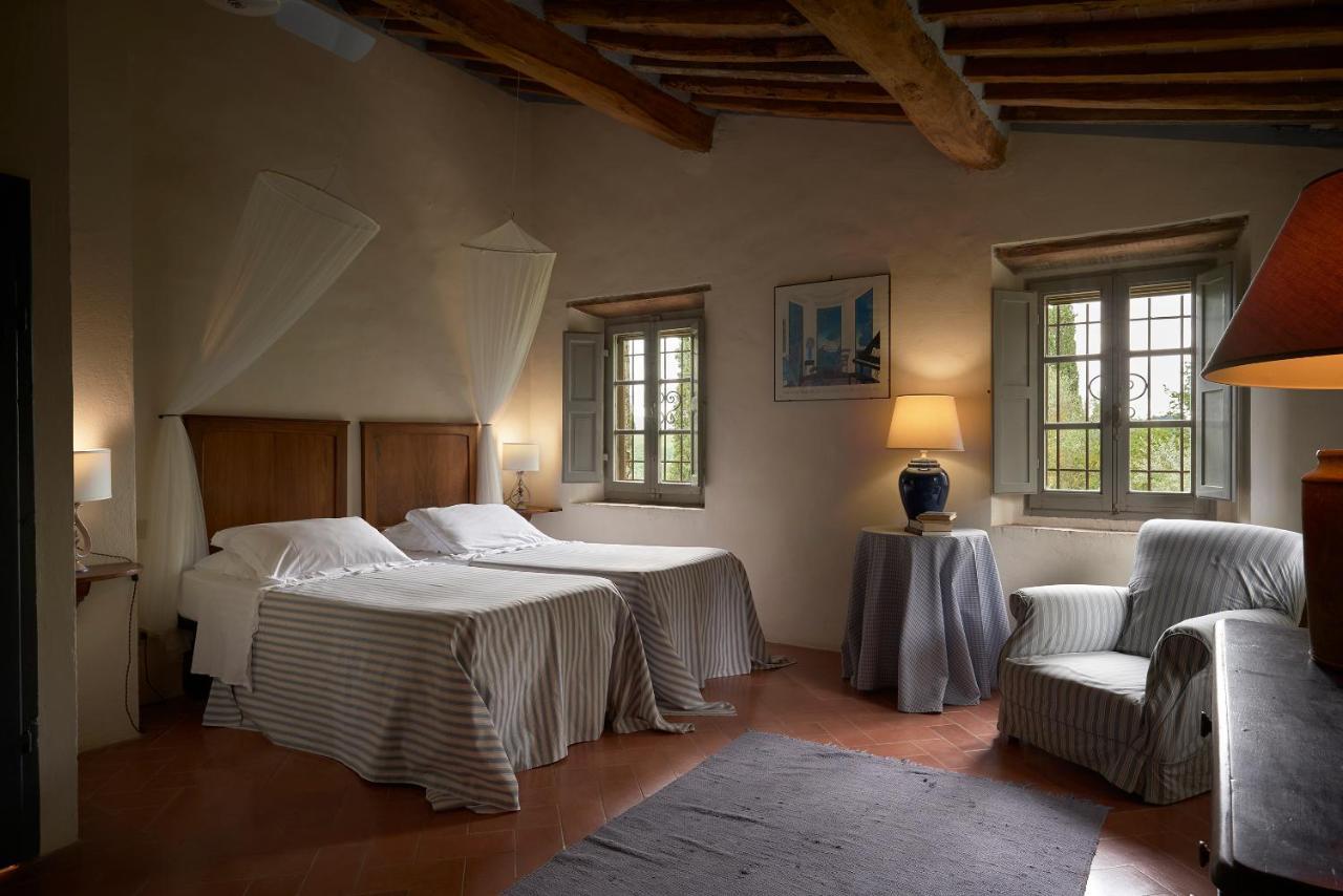 Vila Borgo Lucignanello Bandini San Giovanni dʼAsso Exteriér fotografie