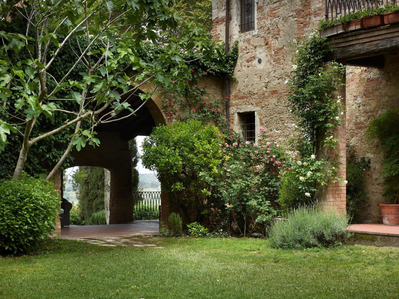 Vila Borgo Lucignanello Bandini San Giovanni dʼAsso Exteriér fotografie